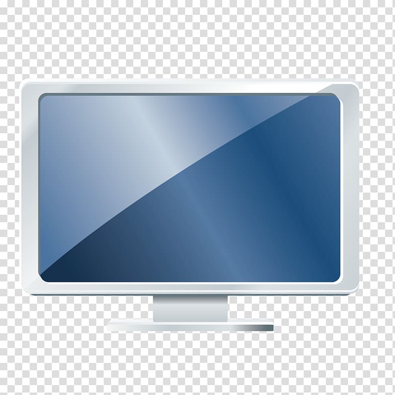 Computer monitor LCD television Liquid-crystal display Icon, LCD TV transparent background PNG clipart