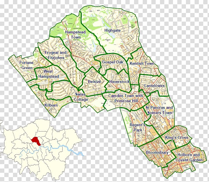 Cantelowes Camden Town Gospel Oak Frognal and Fitzjohns Camden London Borough Council, London Borough Of Camden transparent background PNG clipart