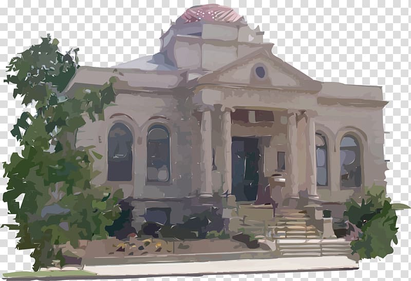 Carnegie library , parched library transparent background PNG clipart