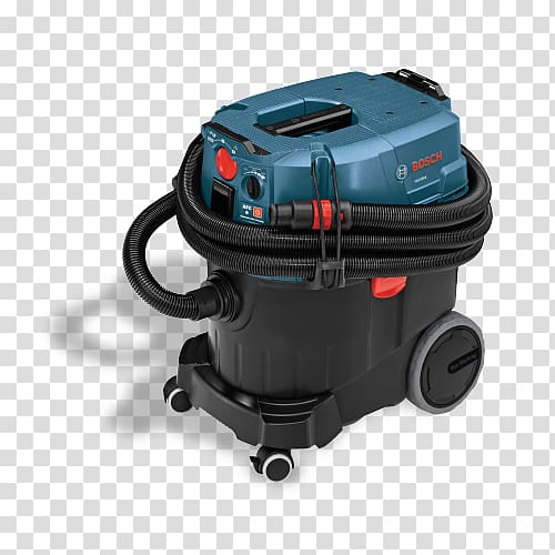 Bosch, 9 Gallon Dust Extractor with Automatic Filter Clean VAC090A Dust collector Vacuum cleaner Robert Bosch GmbH HEPA, others transparent background PNG clipart