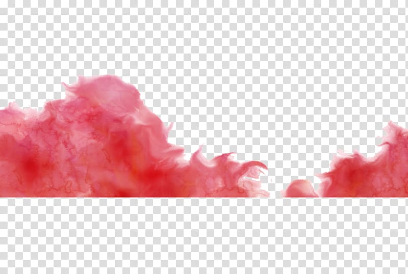 pink smoke illustration, Red Smoke, Red smoke transparent background PNG clipart
