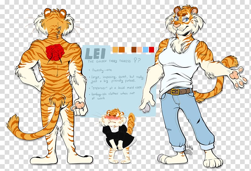 Tiger Lion Cat Human behavior, Roses tattoo transparent background PNG clipart