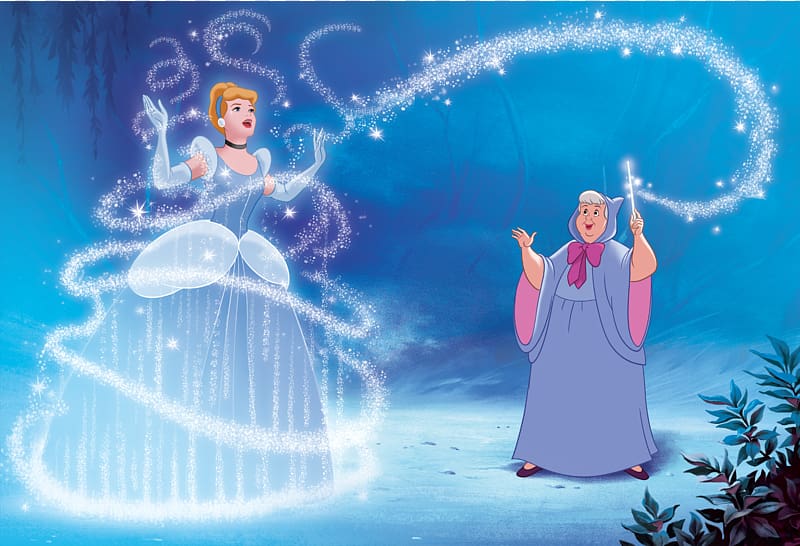 Disney Cinderella, Cinderella Fairy godmother Stepmother Disney Princess, Cinderella transparent background PNG clipart