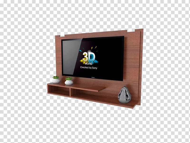 Table LED-backlit LCD Television Furniture 4K resolution, table transparent background PNG clipart