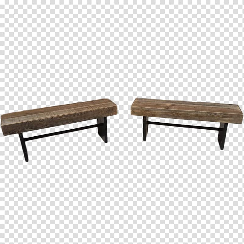 Coffee Tables Bench Couch, solid wood craftsman transparent background PNG clipart