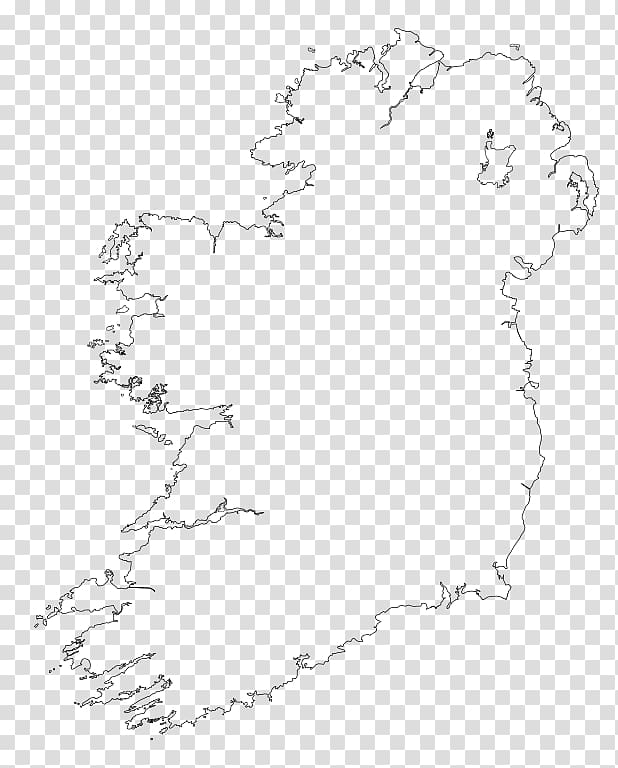 Outline of the Republic of Ireland The Outline of History Map, map transparent background PNG clipart