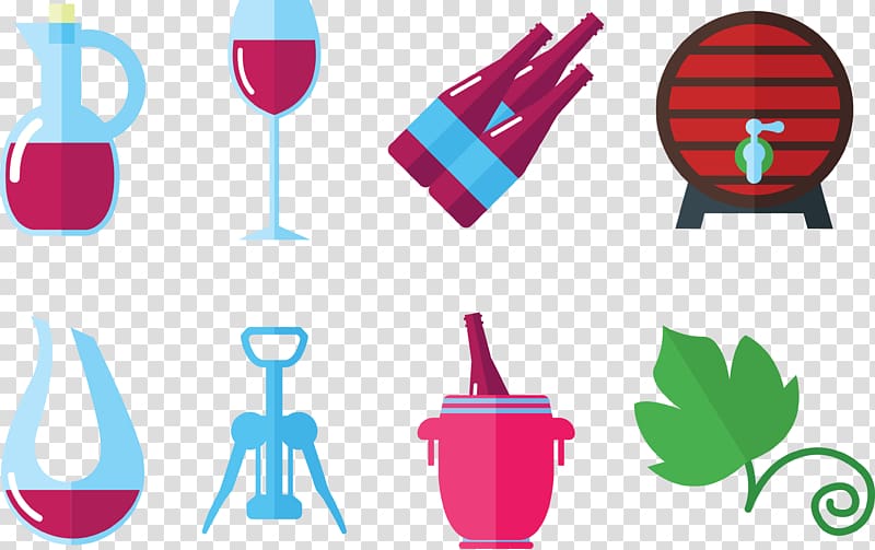 Red Wine Common Grape Vine , Wine glass supplies transparent background PNG clipart