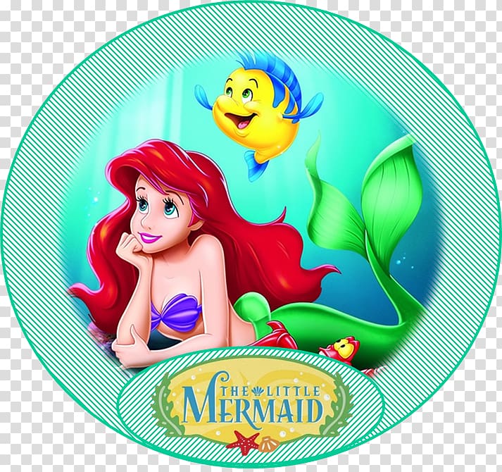 Ariel The Little Mermaid Rapunzel Under the Sea, creative real fairy tale transparent background PNG clipart