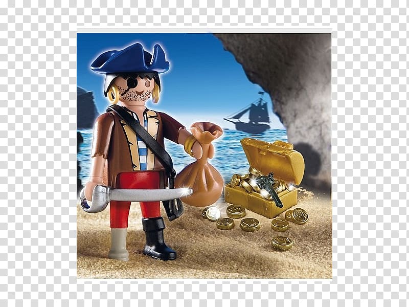 Playmobil Piracy Action & Toy Figures Treasure, toy transparent background PNG clipart