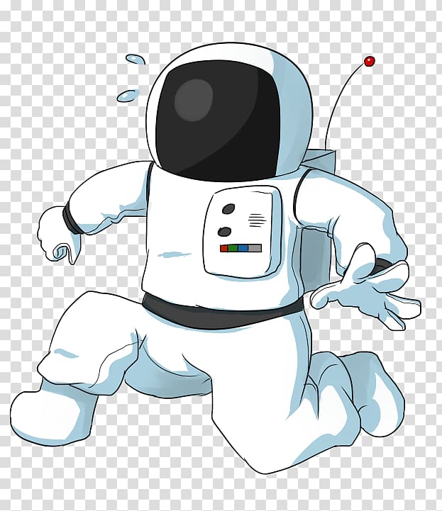 Astronaut Cartoon Outer space , Astronaut transparent background PNG clipart