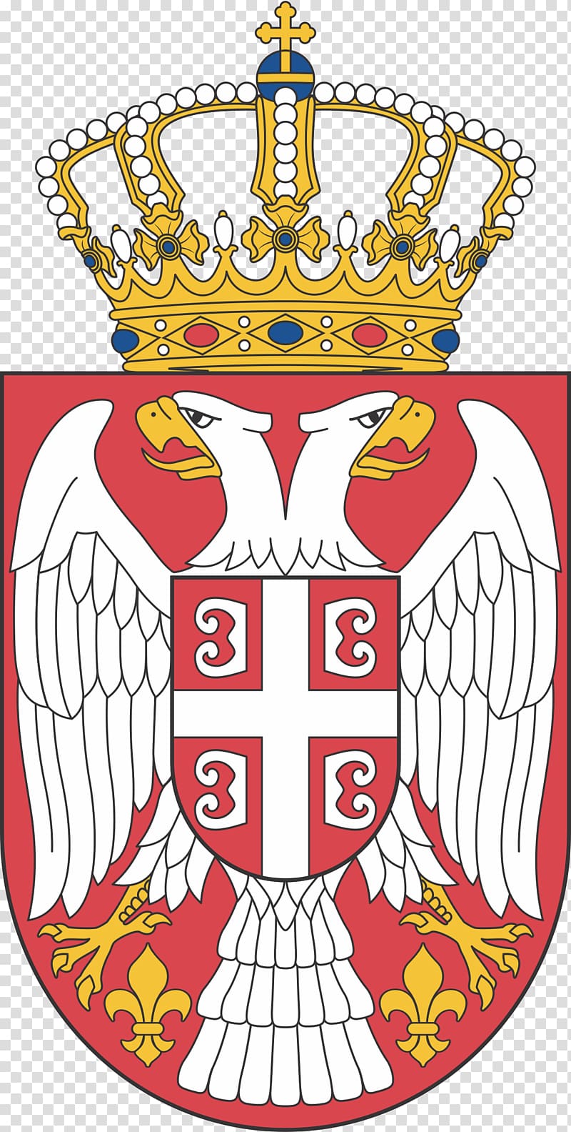 Kingdom of Serbia Coat of arms of Serbia Flag of Serbia, usa gerb transparent background PNG clipart