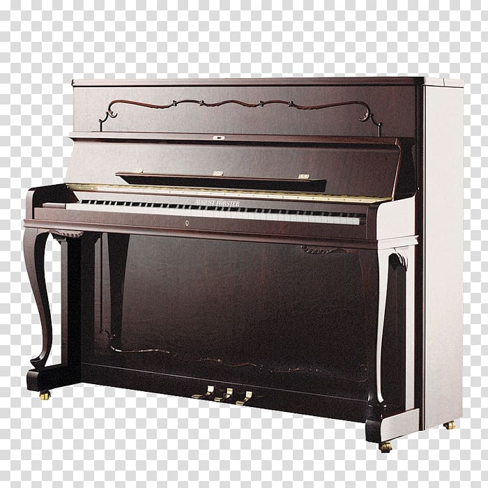 Germany August Förster Grand piano upright piano, piano transparent background PNG clipart