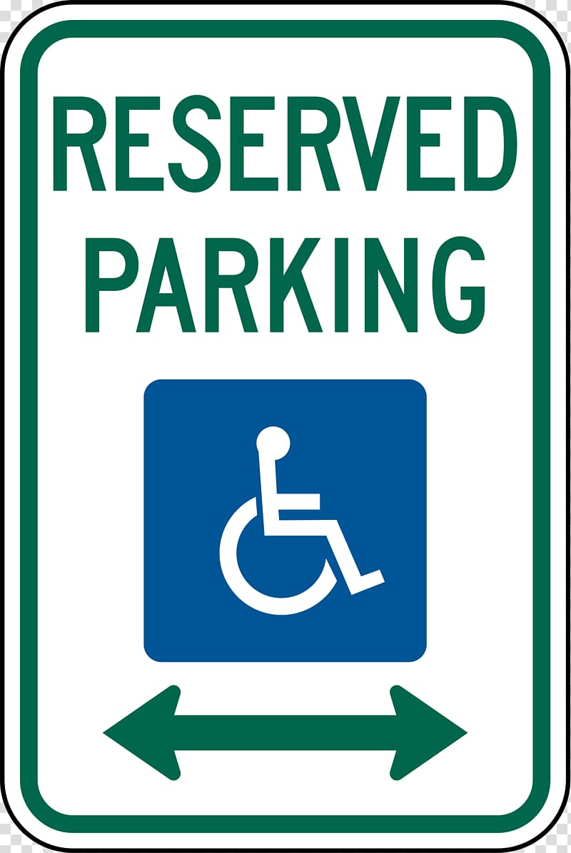 Car Park Disabled parking permit Sign Disability, parking transparent background PNG clipart
