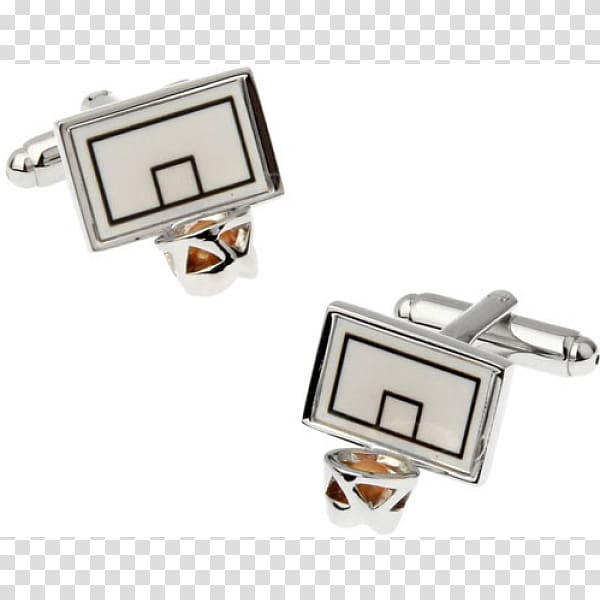 Cufflink Basketball Canestro Tie clip, basketball transparent background PNG clipart