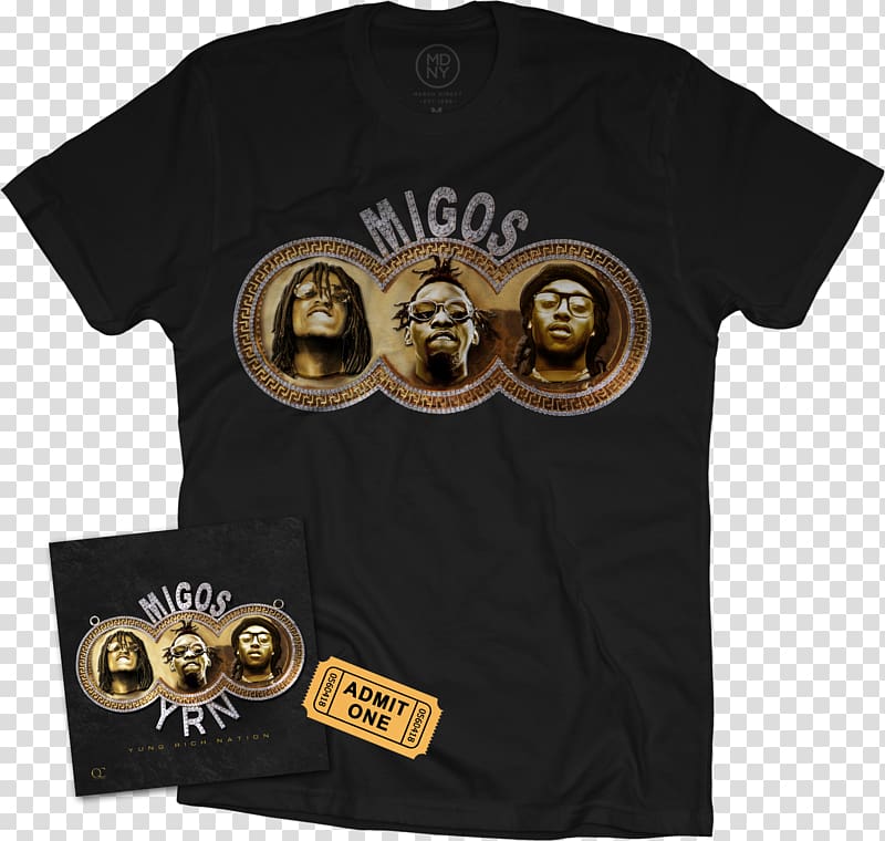 Yung Rich Nation Migos Album Young Rich Niggas Culture, others transparent background PNG clipart