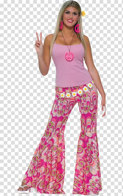 Bell-bottoms 1970s 1960s Pants Costume, Bell-bottoms transparent background PNG clipart