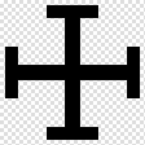 Christian cross Crosses in heraldry Herkruist kruis Cross potent, christian cross transparent background PNG clipart