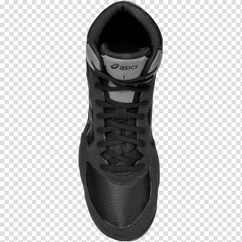 Wrestling shoe Footwear Sneakers ASICS, dark grey transparent background PNG clipart