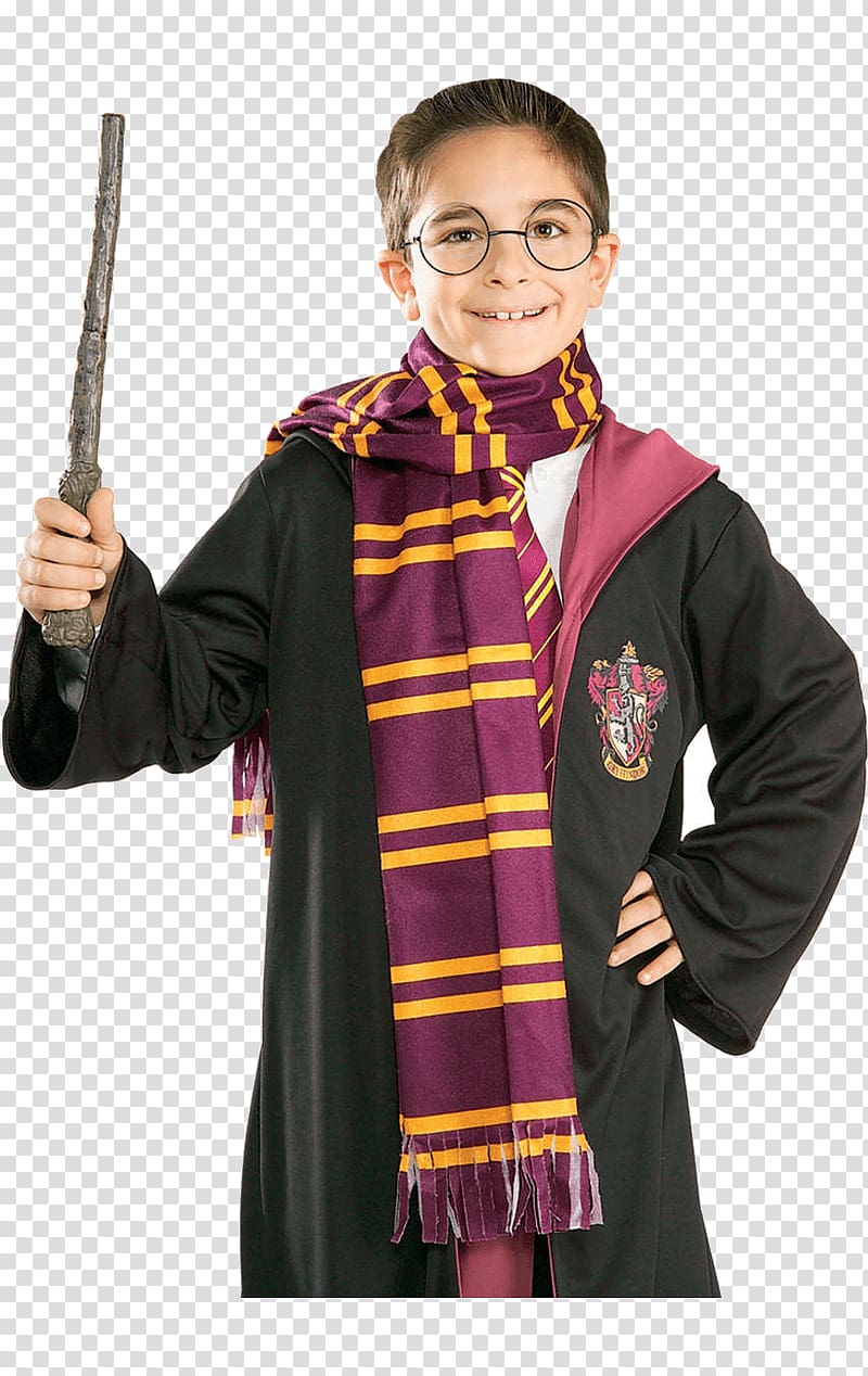 Robe Scarf Costume Gryffindor Harry Potter, Harry Potter transparent background PNG clipart