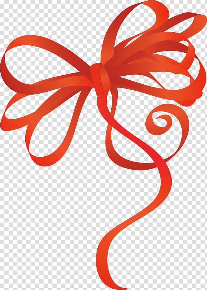 Ribbon Red , Bow transparent background PNG clipart