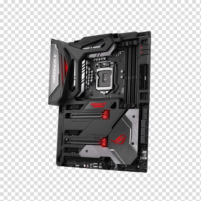 Asus Rog Maximus X Formula Intel Z370 LGA 1151 Motherboard ATX, intel transparent background PNG clipart