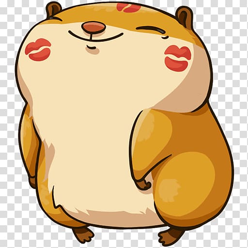 Hamster Sticker Telegram VKontakte Pet, others transparent background PNG clipart