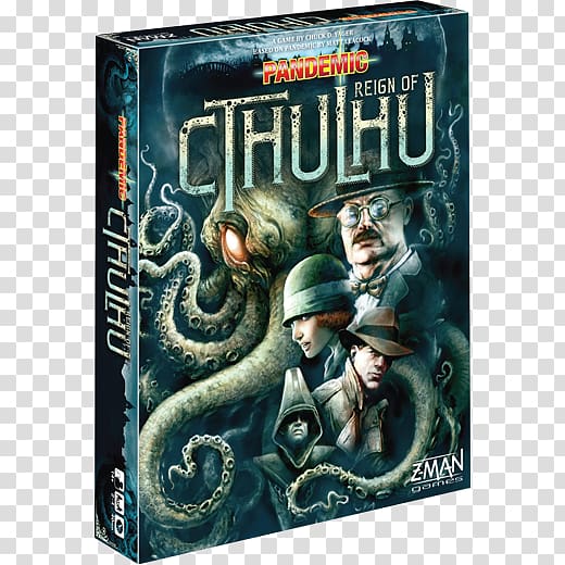 Z-Man Games Pandemic: Reign of Cthulhu Kingsport Filosofia, Innsmouth transparent background PNG clipart