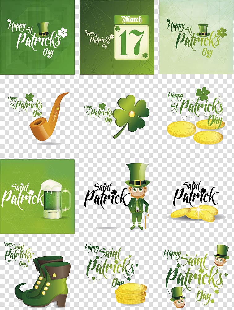 Ireland Saint Patricks Day Poster Festival, St. Patrick's Day poster WordArt transparent background PNG clipart