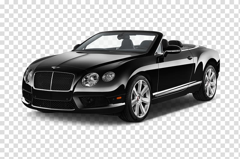 black Bentley Continental convertible coupe, Another Convertible Bentley transparent background PNG clipart