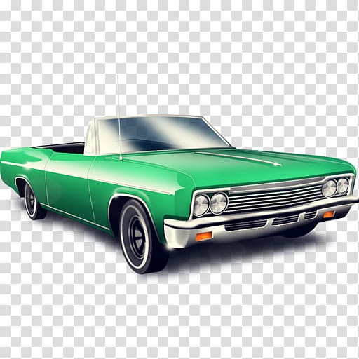 Classic car ICO Icon, Painted cars transparent background PNG clipart