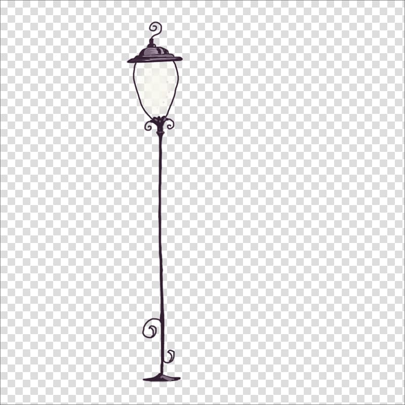 Street light Lamp Lighting, lamp post transparent background PNG clipart