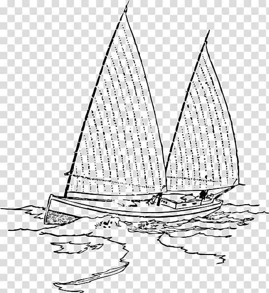 Sailboat Drawing , ink ship transparent background PNG clipart