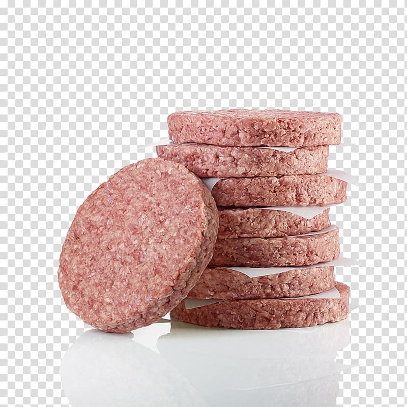 Salami Mettwurst Patty Beef Lorne sausage, sausage transparent background PNG clipart