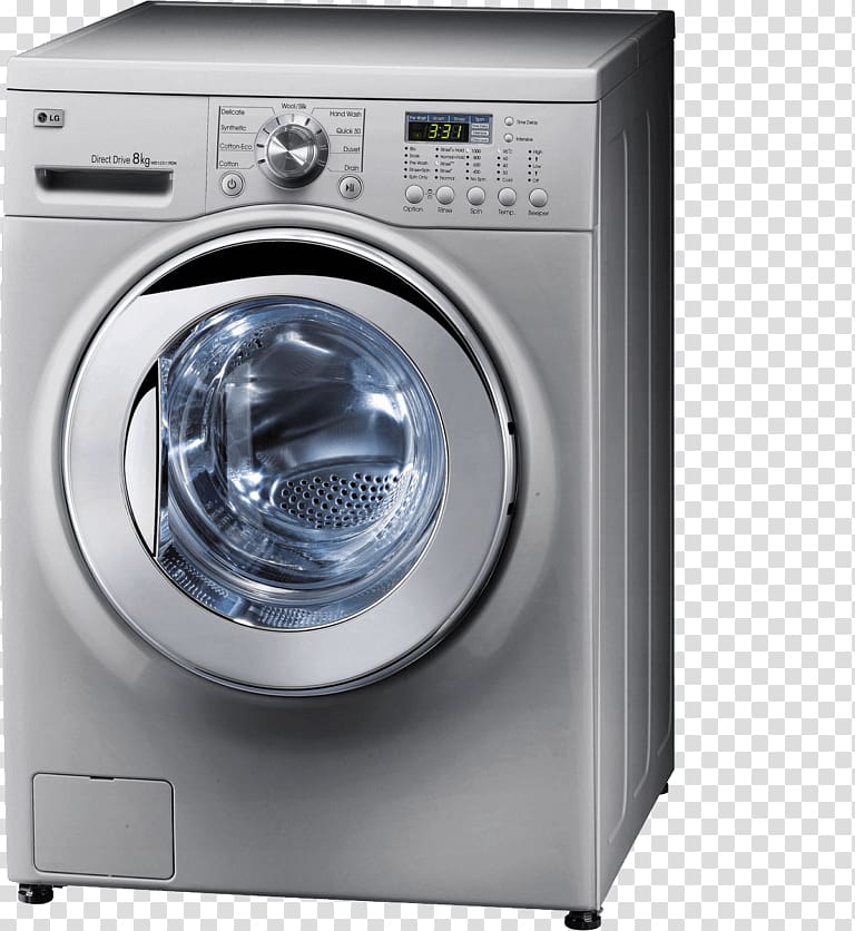Washing Machines Combo washer dryer Clothes dryer Home appliance, dishwasher transparent background PNG clipart