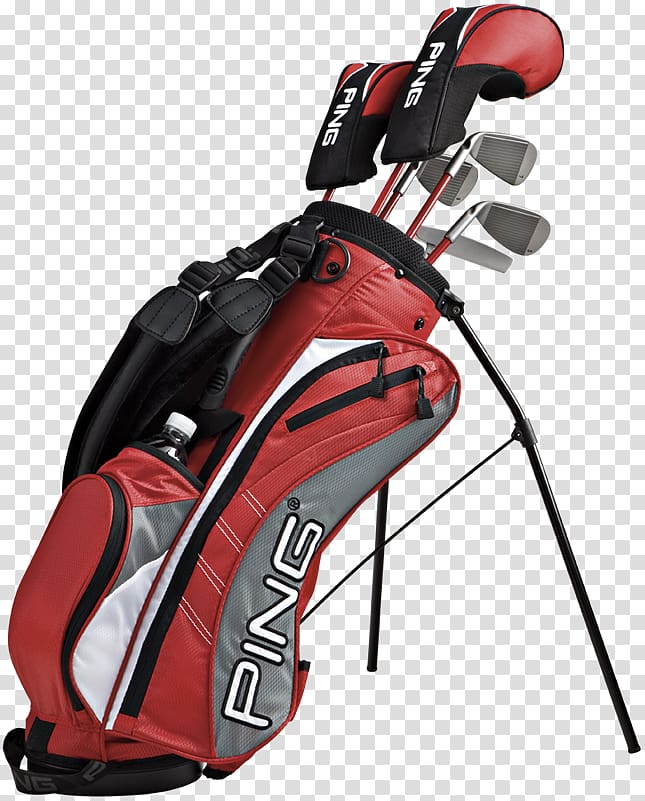 Golf Clubs PING Moxie i Junior Ages 10-11 7-Piece Complete Set PING Junior Moxie G 6-Piece Set, Golf transparent background PNG clipart