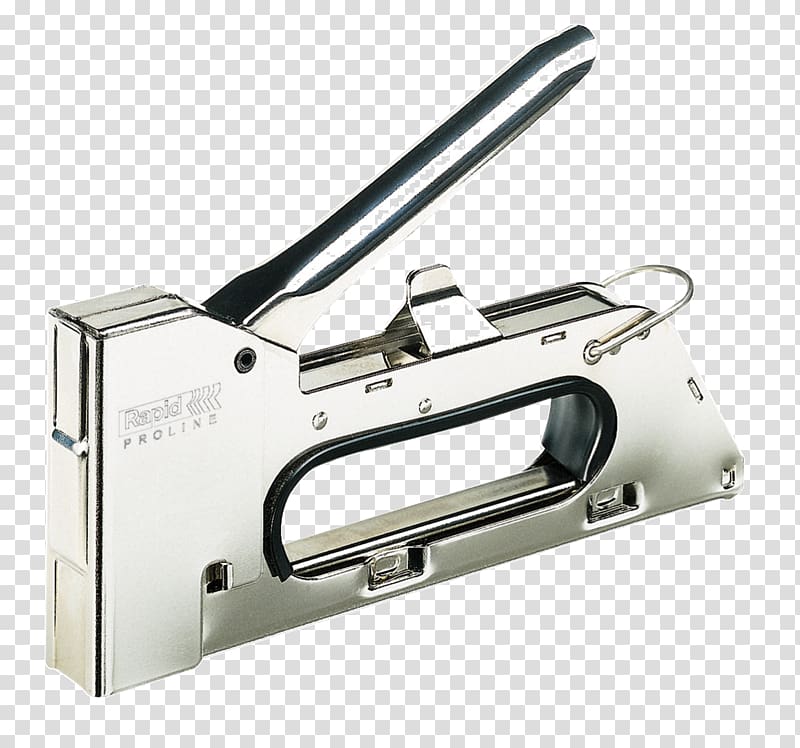Hand tool Staple gun Stapler Rapid 14 Steel Tacker, Nail transparent background PNG clipart