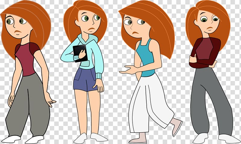Clothing Dr. Ann Possible Clothes Minded Animated series, kim possible and ron transparent background PNG clipart
