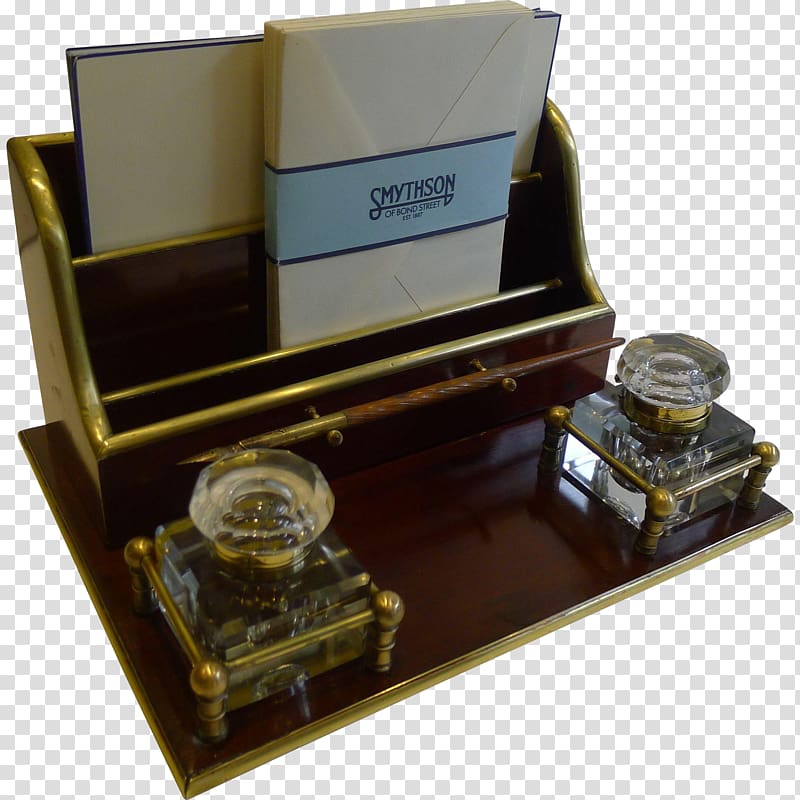 Inkwell Desk Antique Inkstand Stationery, holder transparent background PNG clipart