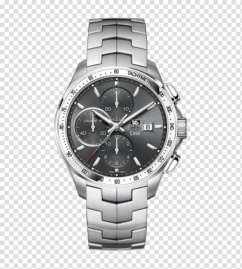 Omega Speedmaster TAG Heuer Watch Chronograph Rolex, Tag Heuer watch silver wristwatch male watch transparent background PNG clipart