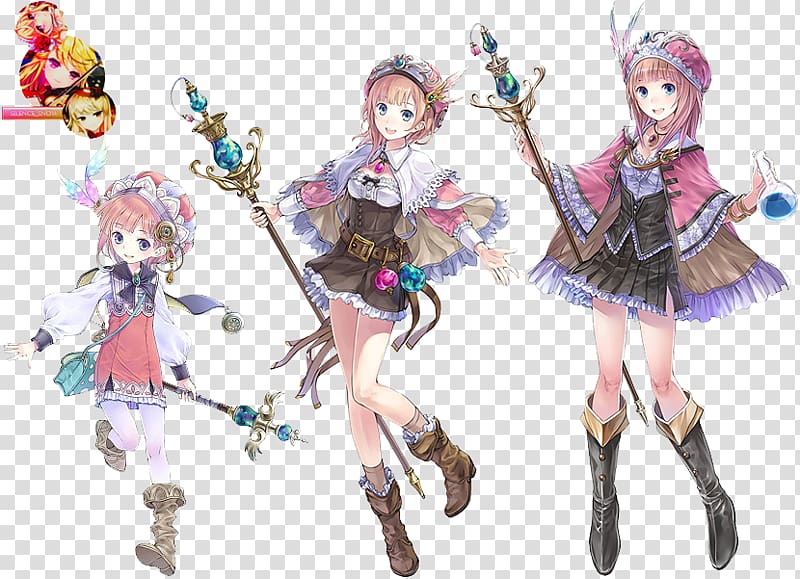 Atelier Rorona: The Alchemist of Arland Atelier Totori: The Adventurer of Arland Atelier Meruru: The Apprentice of Arland PlayStation 3 Gust Co. Ltd., anime girl transparent background PNG clipart