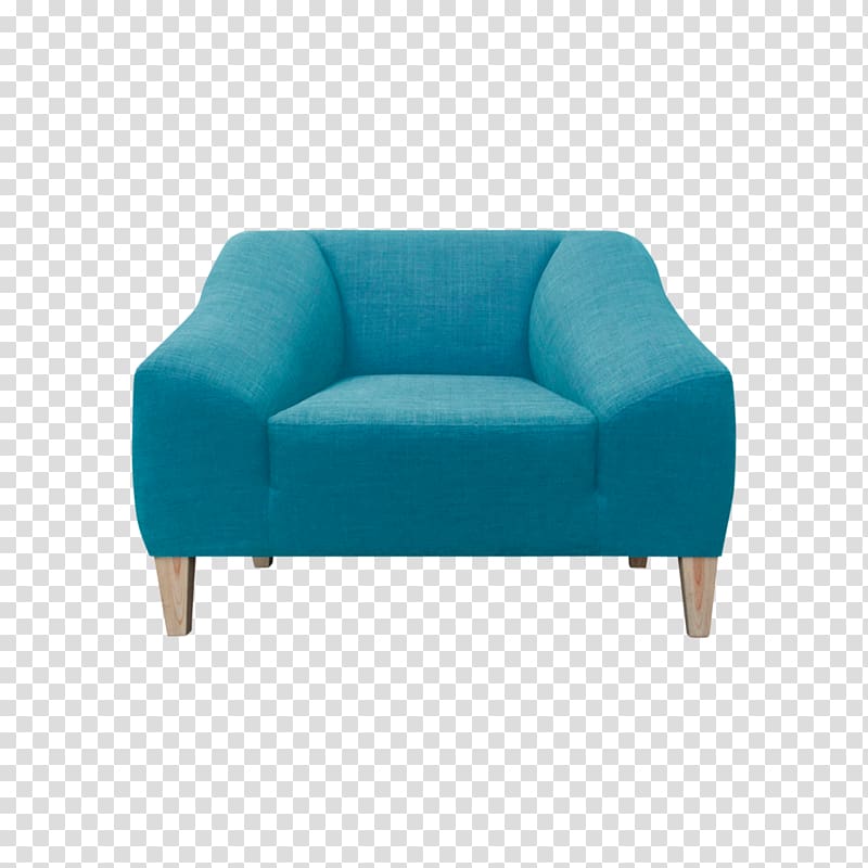 Loveseat Fauteuil Couch Chair Slipcover, SILLON transparent background PNG clipart