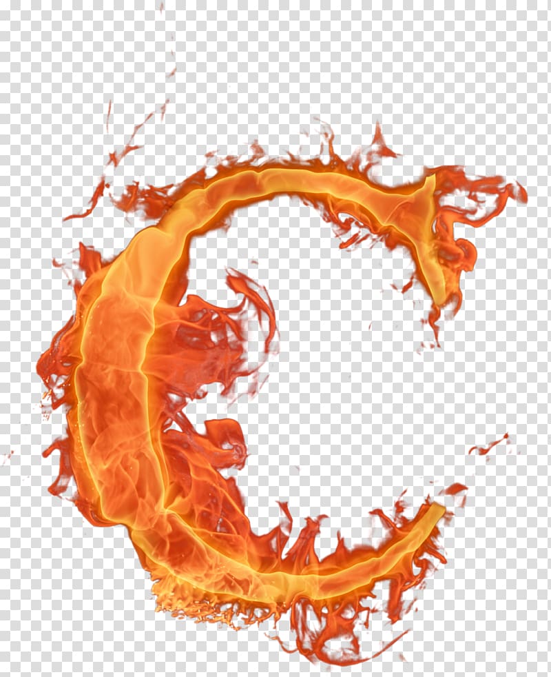 Letter Alphabet Fire Font, fireball transparent background PNG clipart