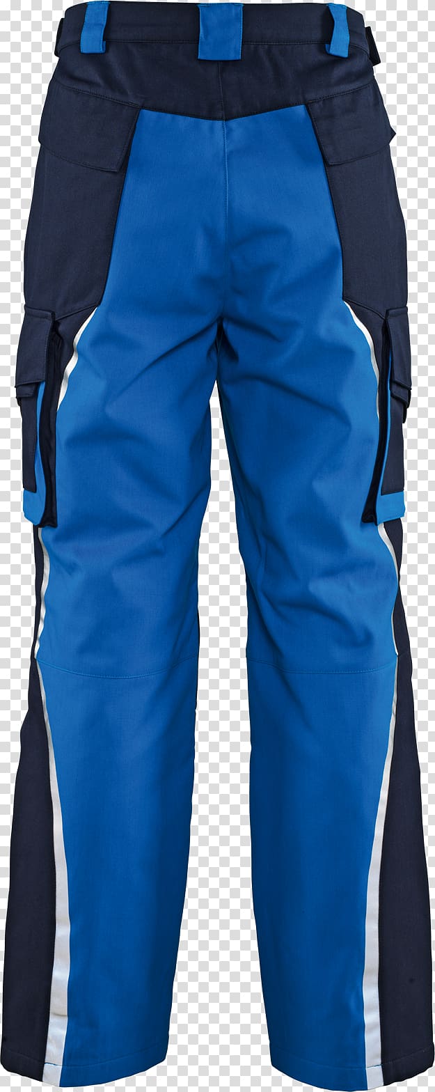 Cobalt blue Pants, flash material transparent background PNG clipart