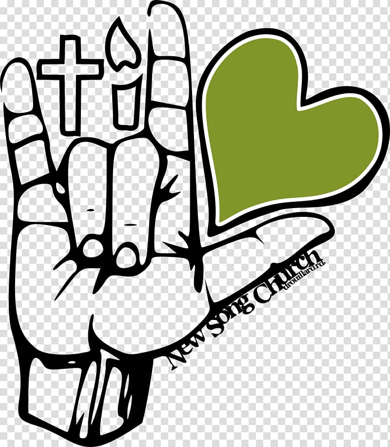 ILY sign American Sign Language, be kind-hearted transparent background PNG clipart