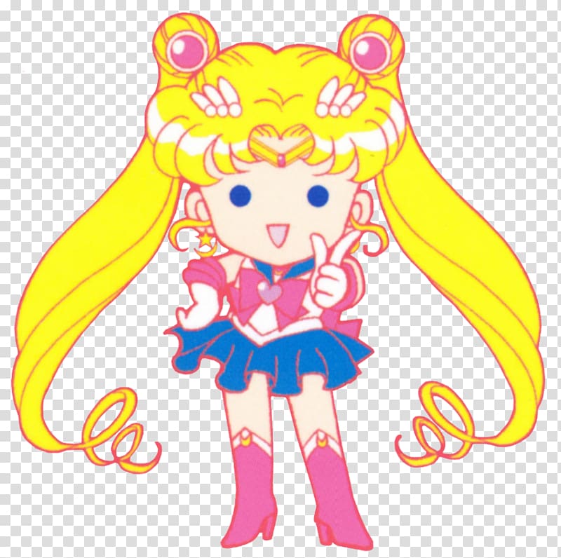 Sailor Moon Chibiusa Sailor Mars Anime, Sailor Moon transparent background PNG clipart