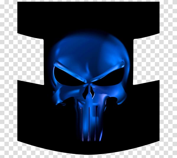 Punisher Human skull symbolism Desktop , skull transparent background PNG clipart