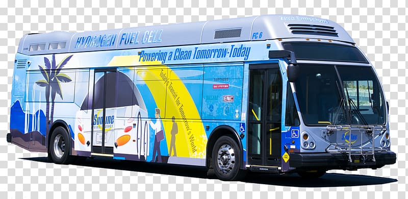 Tour bus service Fuel cell bus Public transport Fuel Cells, bus transparent background PNG clipart