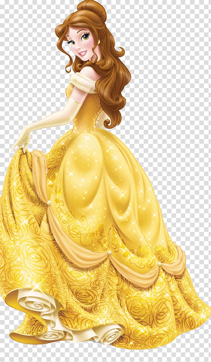 Princess Belle from Beauty and the Beast, Belle Beauty and the Beast Disney Princess The Walt Disney Company, belle transparent background PNG clipart