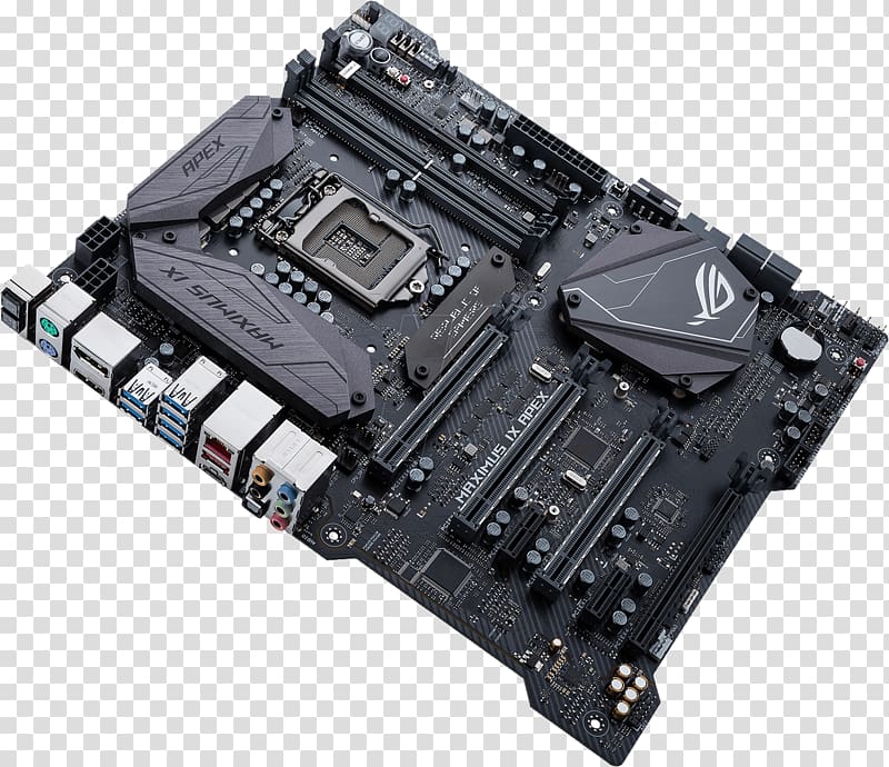 Socket AM4 ASUS Motherboard ASUS ROG CROSSHAIR VI HERO ATX, others transparent background PNG clipart