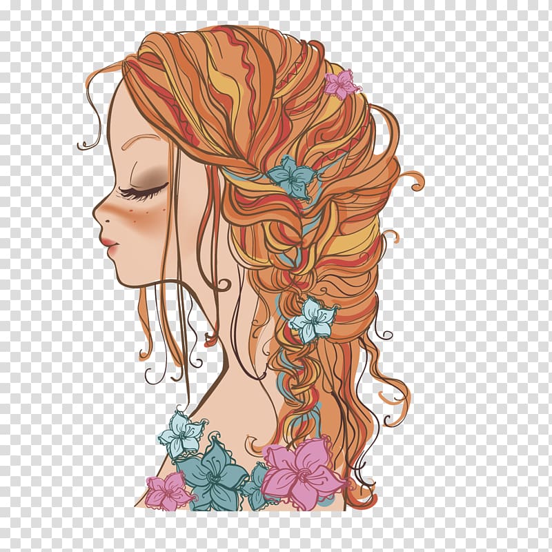 Cartoon Illustration, Cartoon Flower Fairy transparent background PNG clipart